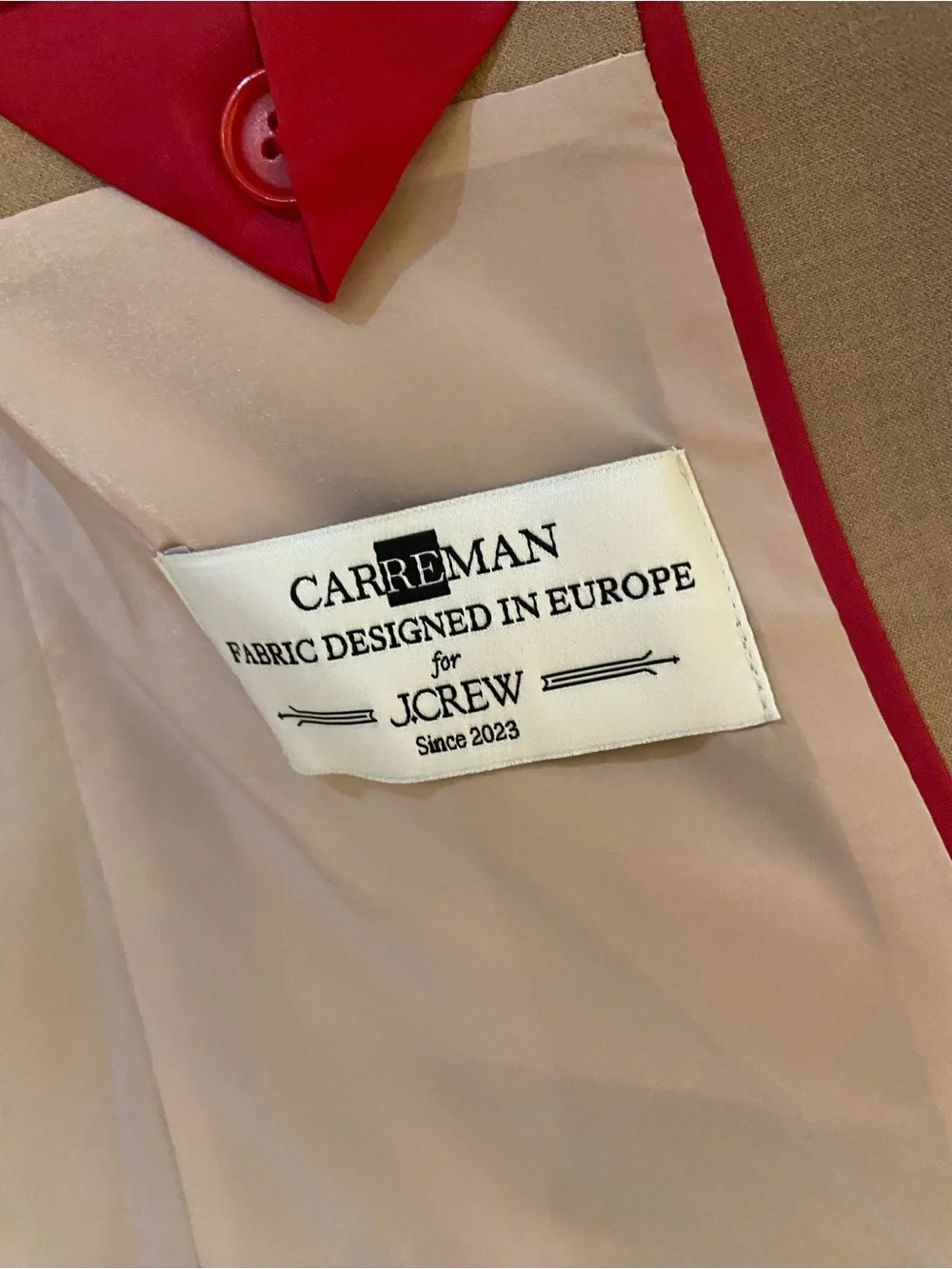 J. Crew Madelyn Camel-Tan Single-Breasted Blazer Sz 14